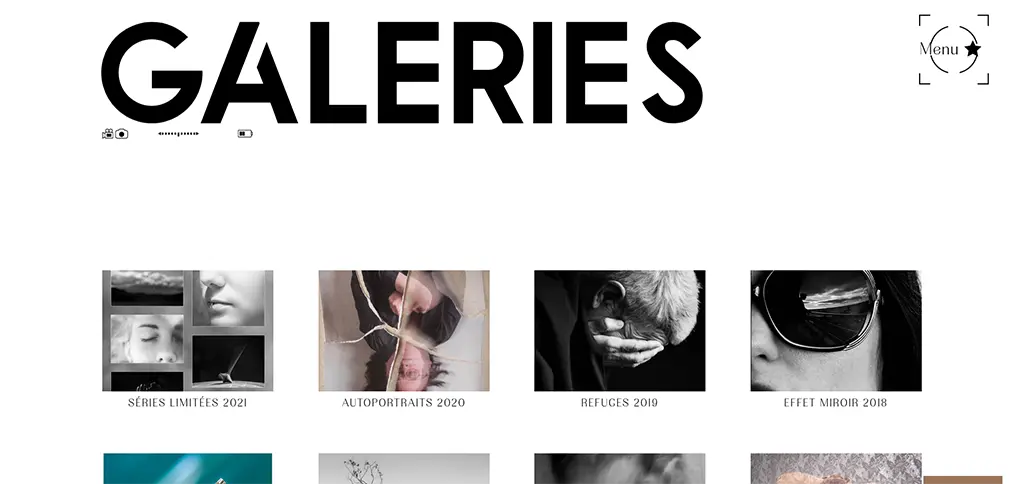 Web design Refonte site Galerie Photos web pour le club de photos APC à Clapiers près de Montpellier
